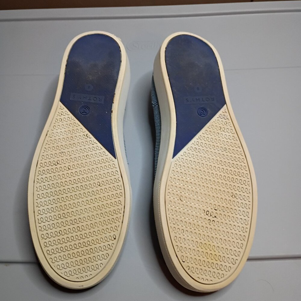 Rothy's The Original Slip On Sneaker Anchor Textile Women's US Size 8 - Picture 5 of 8